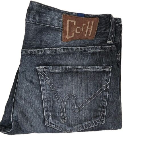 Citizens Of Humanity Men's 32 Blue Collar Sid Dark Wash Straight Leg Denim Jeans - Picture 1 of 15